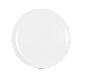 Cal-Mil 22351-7-15 Blanca 7" White  Round Melamine Plate - 1 Each