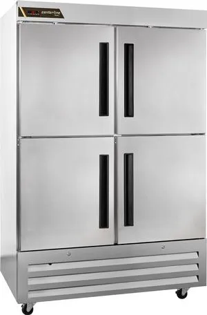 Traulsen CLBM-49F-HS-LL 53.75" Reach-In Freezer with with Four Solid Half Doors, Left/Left Hinged
