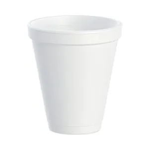 Dart DCC12J16 Foam Drink Cups, 12 oz, White, 1,000/Carton