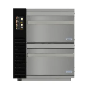 TurboChef PLM-9900-2-IR PLEXOR M2 Oven with Impingement (Top) and Rapid Cook (Bottom) Cooking Cavities, 30 Amp
