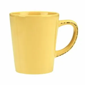 Libbey FH-517B Farmhouse® 12 oz. Butter Yellow Mug