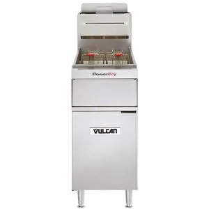 Vulcan VFRY18 V Series Heavy Duty Range 18" Match 50Lb Natural Gas Fryer