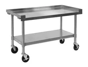 Star STAND/HC-60 60" Mobile Stainless Steel Equipment Stand with Undershelf