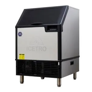 Icetro America IU-0220-AH 26" Air Cooled Undercounter Half Cube Ice Machine, 202 lbs./Day