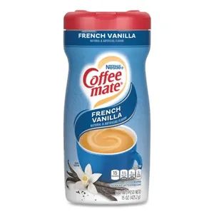 Coffee mate NES35775 15 oz. French Vanilla Non-Dairy Powdered Coffee Creamer - 1/Each