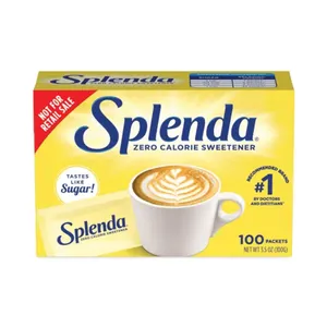 Splenda JOJ200022 No Calorie Sweetener Packets, 100/Box