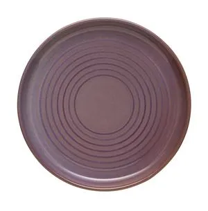 Libbey 109777 Canyonlands 11.125" Round Muave Stacking Coupe Plate