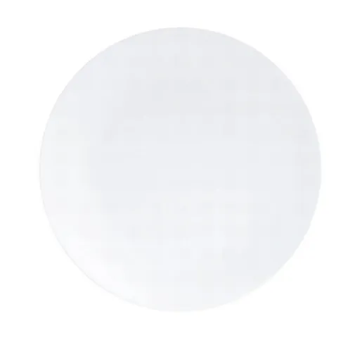 Cal-Mil 22390-11-15 Classic Coupe 11" White  Round Melamine Plate - 1 Each