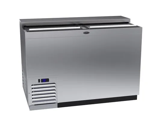 Krowne BC48-SS Bottle Cooler - Flat Top, Self-Contained Refrigeration - 48"W - Stainless steel