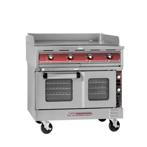 Southbend SE36T-TTT Electric Range, Electric, 36", 36" Thermostatic Griddle, TruVection Oven Base