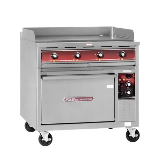 Southbend SE36D-HHB Electric Range, Electric, 36", 2 Round Hot Plates, 2 Hot Plates, Standard Oven Base