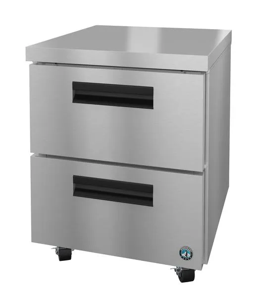 Hoshizaki UR27A-D2 Refrigerator, Single Section Undercounter, Stainless Drawers