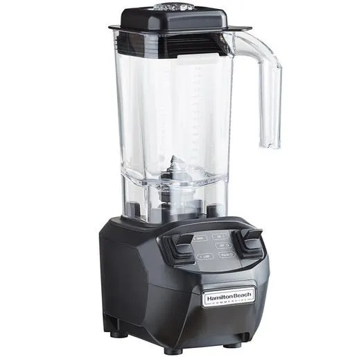 Hamilton Beach HBB255 Rio 1.6 HP Commercial Bar Blender with Timer/Pulse Switches and 48 Oz. BPA-Free Co-Polyester Container, 120 Volts