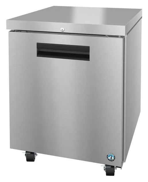Hoshizaki UR27A-01 Refrigerator, Single Section Undercounter, Stainless Door with Lock