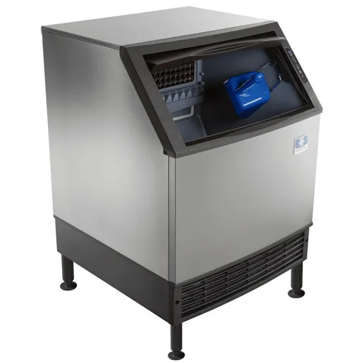 Manitowoc UDF0240A NEO 26" Air Cooled Undercounter Dice Cube Ice Machine with 90 lb. Bin
