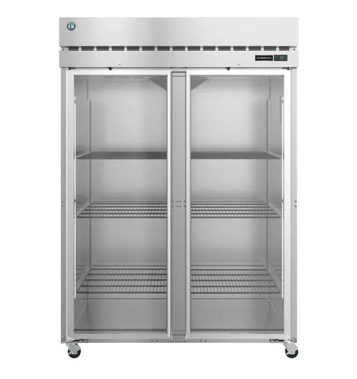 Hoshizaki R2A-FG 55" Reach-In Refrigerator with Two Glass Doors