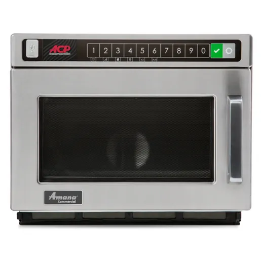 ACP HDC12A2 Amana Commercial Microwave Oven, countertop, stackable, 0.6 cu. ft. capacity, 1200 watts