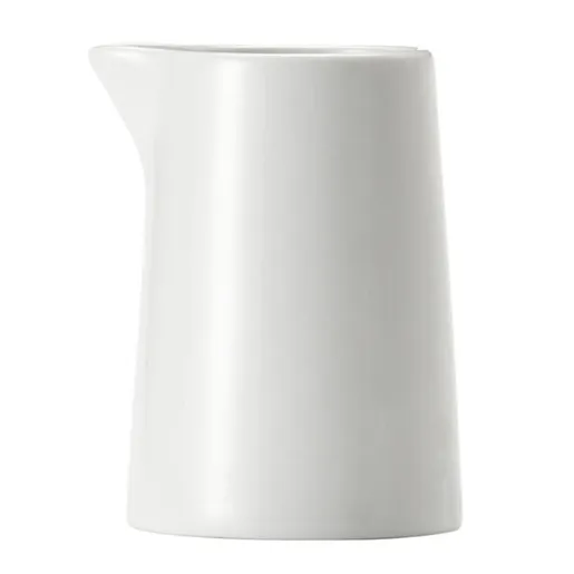 Libbey 840901050 5 oz Porcelana Creamer - Porcelain, Bright White